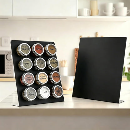 2 Pack Magnetic Bulletin Board with Stand, Magnetic Board, Magnet Board, Metal Tabletops Memo Photos/Souvenir Display Board Magnet Desk Display Stand for Home School Office Kitchen Decoration