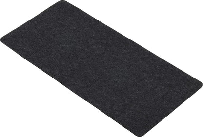 PATIKIL 24"x12" Desk Mat Protector, Felt Dual Side Mouse Pad Writing Mat for Office Home, Gray