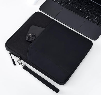 CAAORDKSO 9-11 Inch Tablet Sleeve Case, Tablet Bag Carrying Travel Pouch for iPad 11-inch A16 2025, 11 inch iPad Air M3 M2 / Pro M4, 10.2 10.9" iPad, Galaxy Tab S8/S9 11"/ Galaxy Tab A9+ Bag, Purple