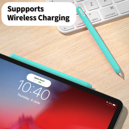 Ultra Thin Protective Pencil Cover for Apple Pencil Pro &Apple Pencil 2nd Gen Silicone Case Sleeve Compatible with Apple Pencil Pro (Pink)