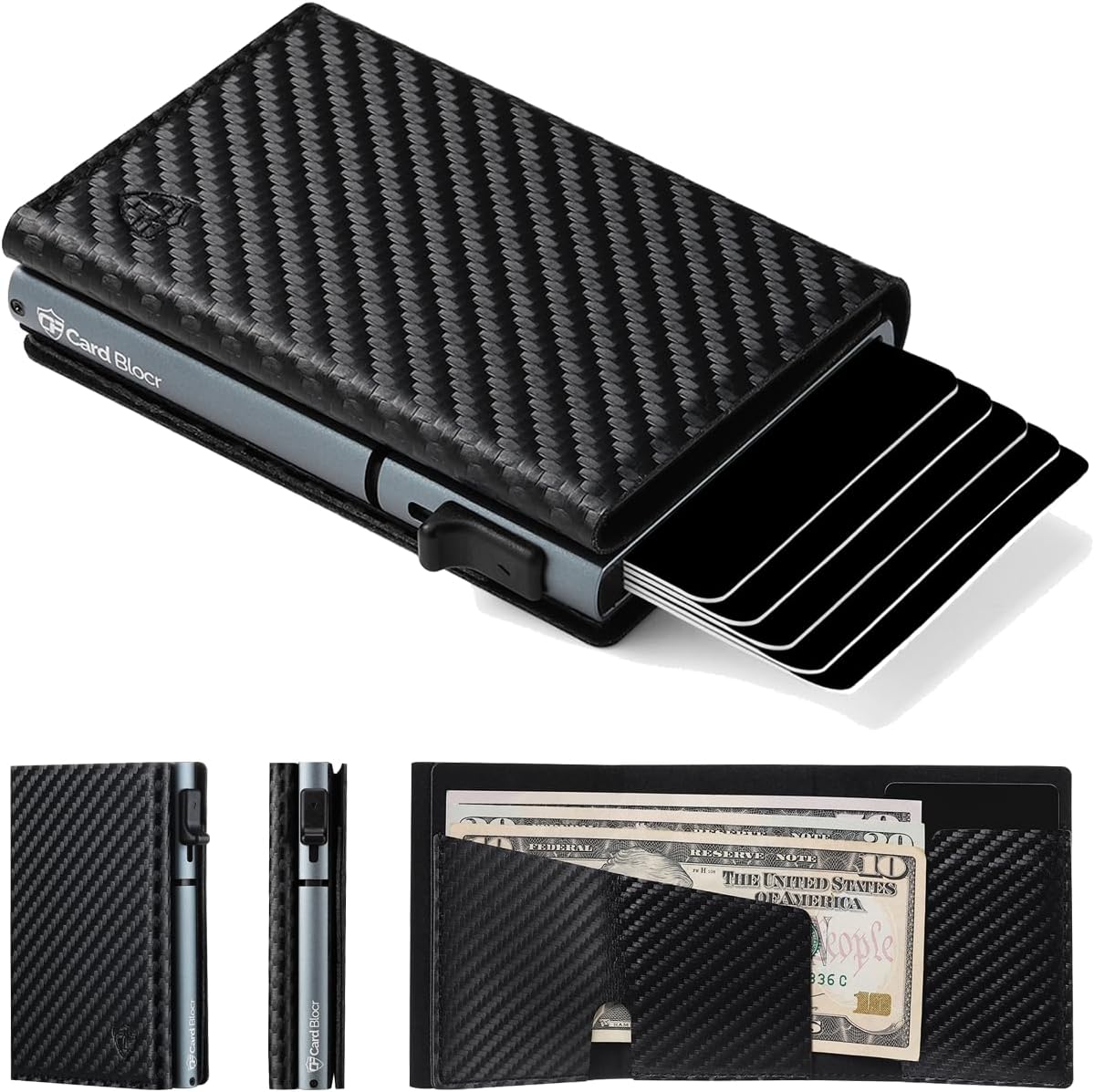 Conceal Plus Wallet Finder Slim Tracker, 5-Year Battery Life - Never Needs Charging, Track Wallet, Backpack, Luggage and More, Works with Apple Find My iOS Only (Android Not Supported)