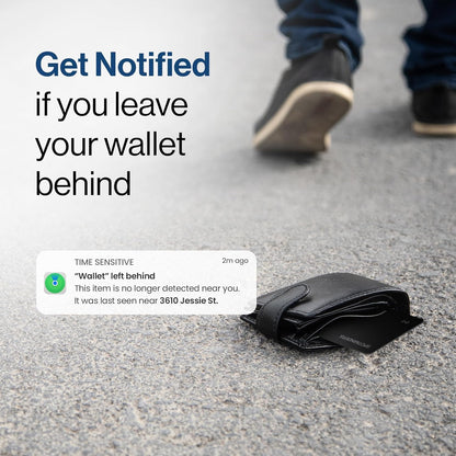 SPOTMINDERS Apple MFi Certified Wallet Tracker PRO for Travel Credit Card Design Works with Apple Find My IP68 Waterproof Rechargeable Tracking Card for Wallet Luggage Passport 0.07in Slim Item Finder