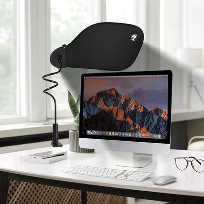 Office Desk Shade and Cubicle Shade: Blocks Light Glare and Disturbances. Office Partition Shade to Block Overhead Light & Reduce Monitor Glare, Portable Light Shield for Computer Monitors and Laptops
