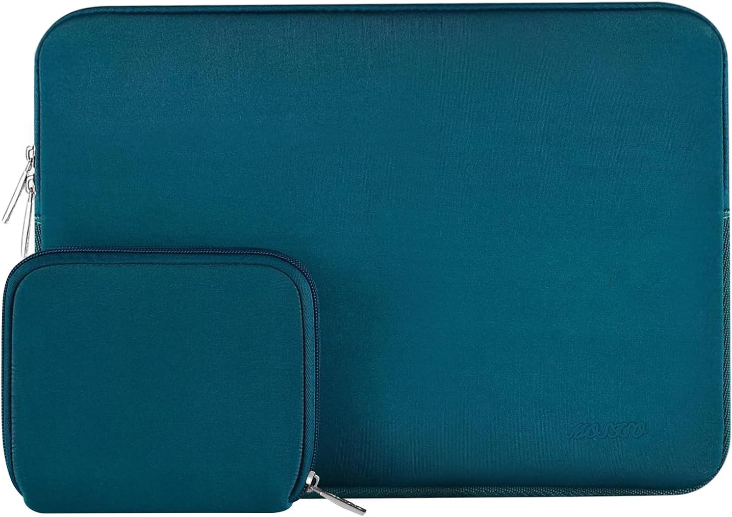 MOSISO Laptop Case 13.3 inch, 13-13.3 inch Laptop Sleeve Bag Compatible with MacBook Air/Pro 13/Pro 14 M5 M4 M3 M2 M1, HP Dell ASUS Lenovo, Neoprene Computer Sleeve Bag with Small Case, Baby Pink - Colors A