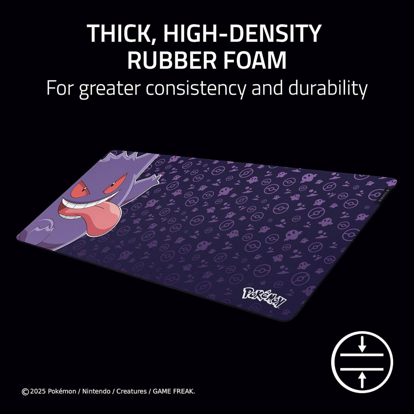 Razer Gigantus V2 Cloth Gaming Mouse Pad (XXL): Thick, High-Density Foam - Non-Slip Base - Classic Black