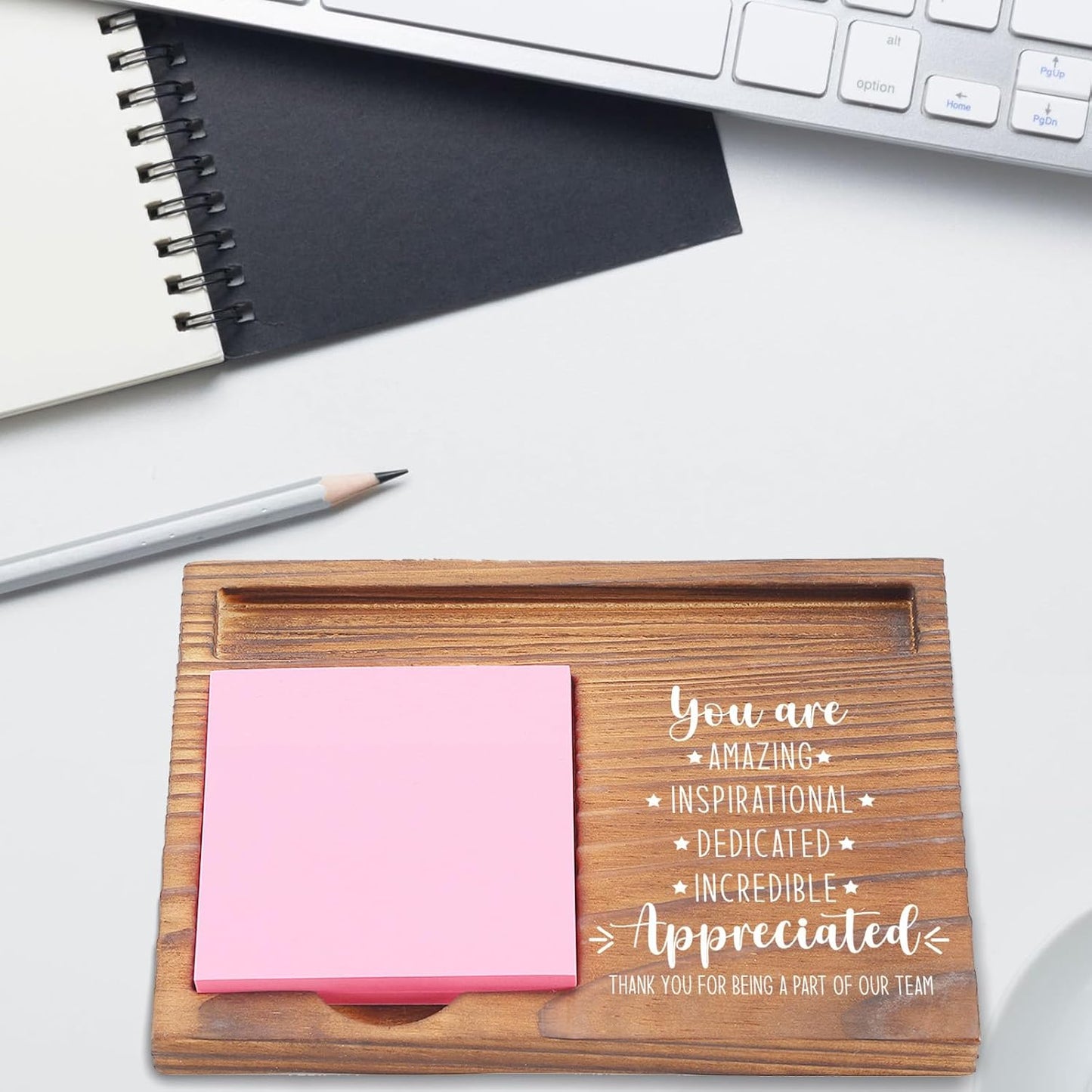 You Got This Sticky Note Holder, Inspirational Desk Organizer, Motivational Gift for Friends, Coworkers, Teachers, Self-Stick Note Pad Holders EDP126