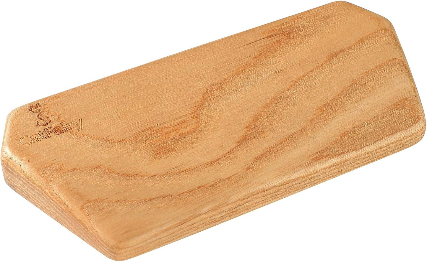 Wooden Keyboard Wrist Rest, Keyboard Wooden Palm Rest，Keyboard Wrist Rest Pad, Solid Wood Mouse Pad Wrist Guard, Ash Wood Wrist Rest, Wrist Pad for Keyboard, (Fraxinus Excelsior,11.8in)