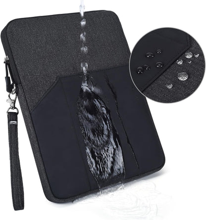 CAAORDKSO 9-11 Inch Tablet Sleeve Case, Tablet Bag Carrying Travel Pouch for iPad 11-inch A16 2025, 11 inch iPad Air M3 M2 / Pro M4, 10.2 10.9" iPad, Galaxy Tab S8/S9 11"/ Galaxy Tab A9+ Bag, Purple