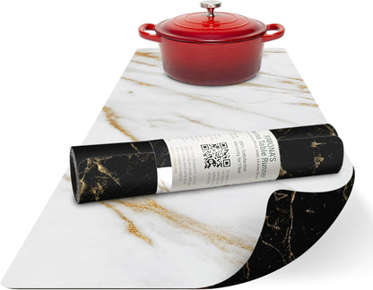RIMONA'S Heat Resistant Table Runner - Waterproof, Trivet Runner, Heat Proof Table Protector, Trivet Table Runner, Ideal for Gifting, Mother-in-Law Gift, All-Natural Cork Table Runner