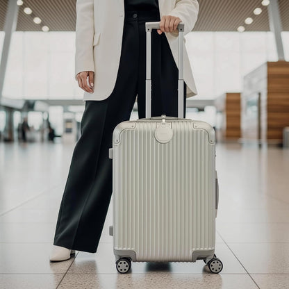 Satechi FindAll Smart Luggage Tag with Find My, TSA-Friendly, Airport Tracking, Left-Behind Alerts, Loud Audible Chime, Wireless Rechargeable, Works with iPhone, iPad, Mac – Desert Rose