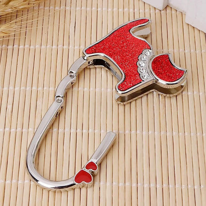 KSMD Variety Design Purse Hooks for Table and Bars,Portable Purse Hanger Organizers Hooks Handbag Pocketbook Holder Bag Storage for Desk,Foldable Folding Purse Table Hook Hanger