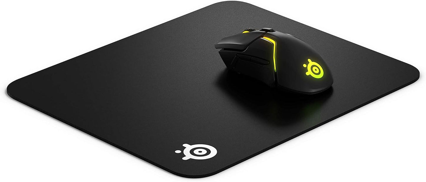 SteelSeries QcK Gaming Mouse Pad - XXL Cloth - Peak Tracking and Stability - Esports Mousepad - Never-Slip - Full Desk Coverage
