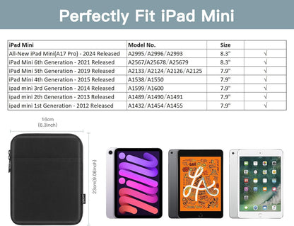 TiMOVO 9-11" Tablet Sleeve Bag for iPad 11-inch A16 2025, iPad 10.9"/10.2"| Air 11 Inch/5th/4th Gen. 10.9", Galaxy Tab A9+/A11Plus 11", Protective Bag Fit Smart Keyboard, Dusty Blue
