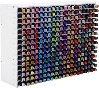 UCEC 300 Slot Marker Organizer Adjustable Markers Holder for Desk, Marker Storage Rack Pen Color Pencil Watercolour Brushes, Pen Case Markers Organizer for Artists for Studio, Classroom, Home Office