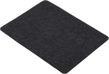 PATIKIL 9"x8" Mouse Pad, Felt Dual Side Soft Desk Pad Writing Mat for Office Home, Light Gray