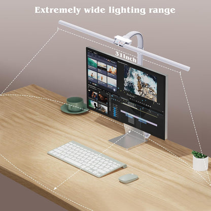 AKRRYR LED Desk Lamp for Home Office, Double Head 24W with Base, Architect Light 5 Lighting Brightness Flexible Gooseneck Table Reading Study, Black