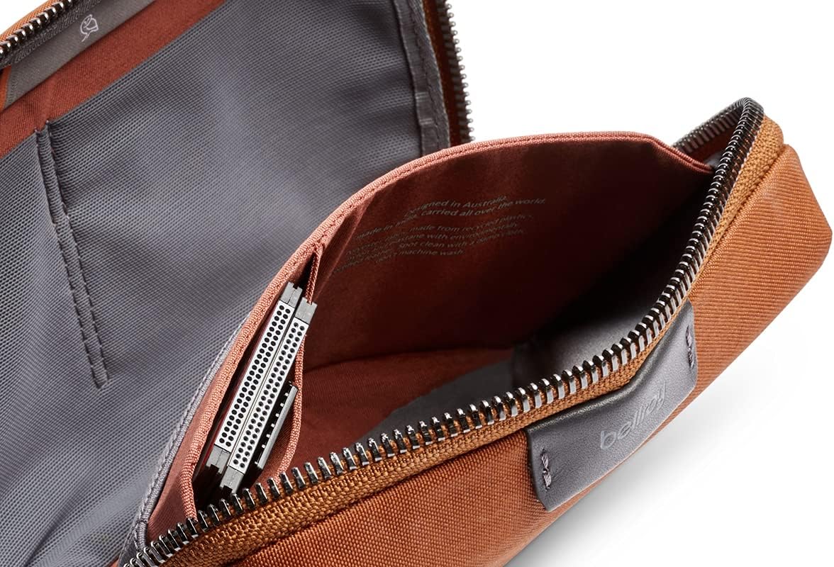 Bellroy Tech Kit Compact (Tech Accessories Organizer, Zipper Pouch) - Saltbush