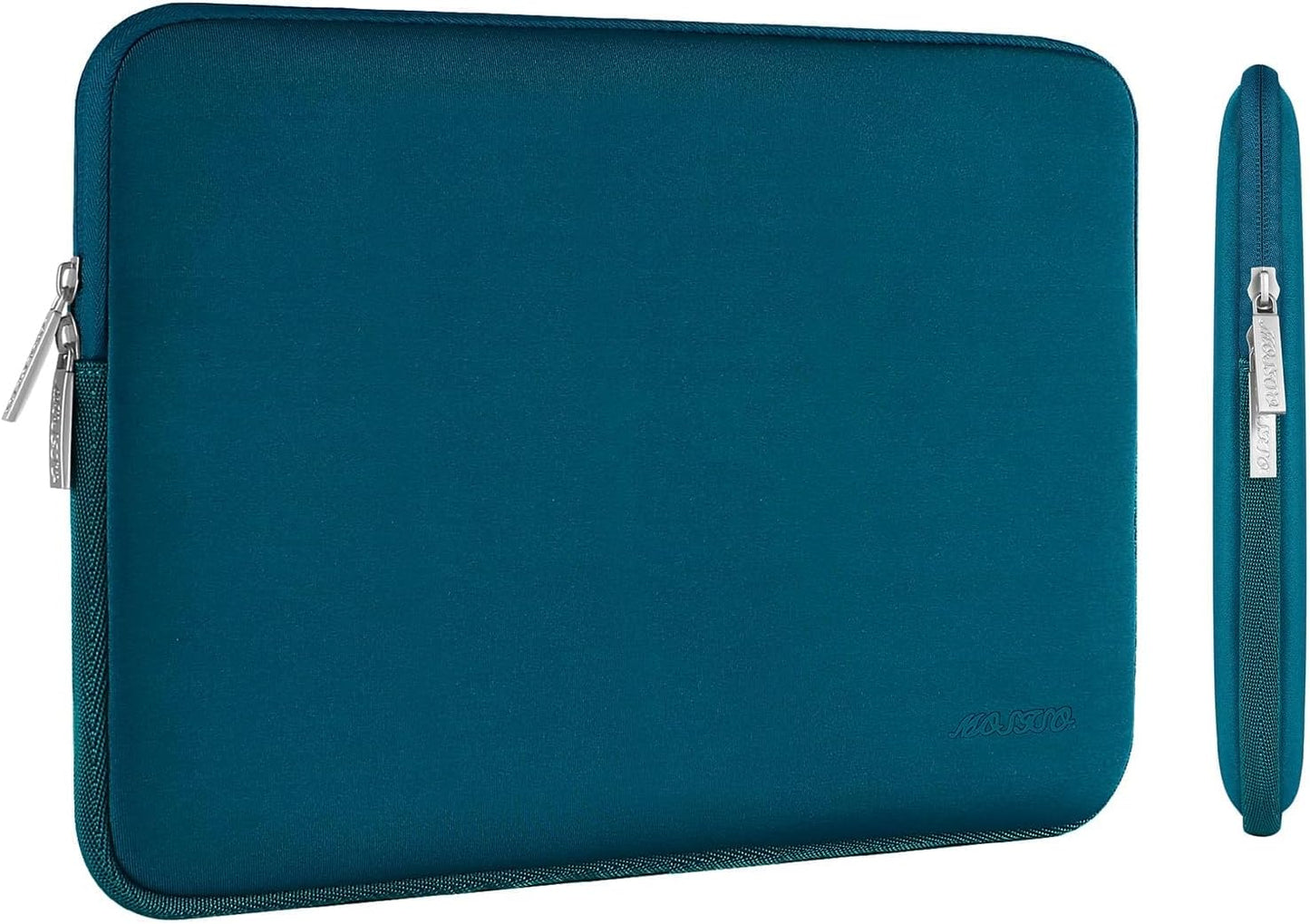 MOSISO Laptop Case 13.3 inch, 13-13.3 inch Laptop Sleeve Bag Compatible with MacBook Air/Pro 13/Pro 14 M5 M4 M3 M2 M1, HP Dell ASUS Lenovo, Neoprene Computer Sleeve Bag with Small Case, Baby Pink - Colors A