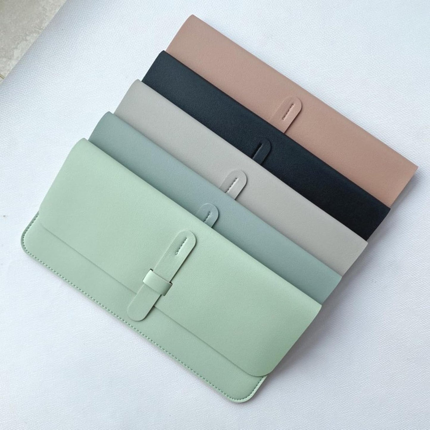 Keyboard Cover Sleeve Carrying Case PU Leathers for Wireless Keyboard Protective Bag Shockproof Case Replacement
