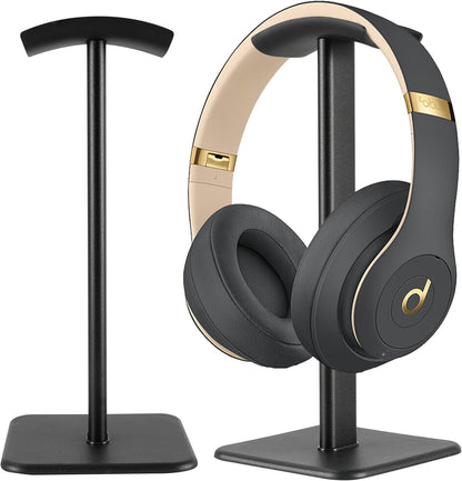 Sleek Modern Headphone Stand for Desk - Easy Assembly & Disassembly - Exquisite Craftsmanship Headset Holder for All Type PC Wireless Gaming Headset (White)