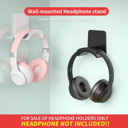 Game Headphone Stand for Desk Mini Headphone Hanger Holder with Strong Adhesive Game Headset Stand Headphone Holder-Under Desk…