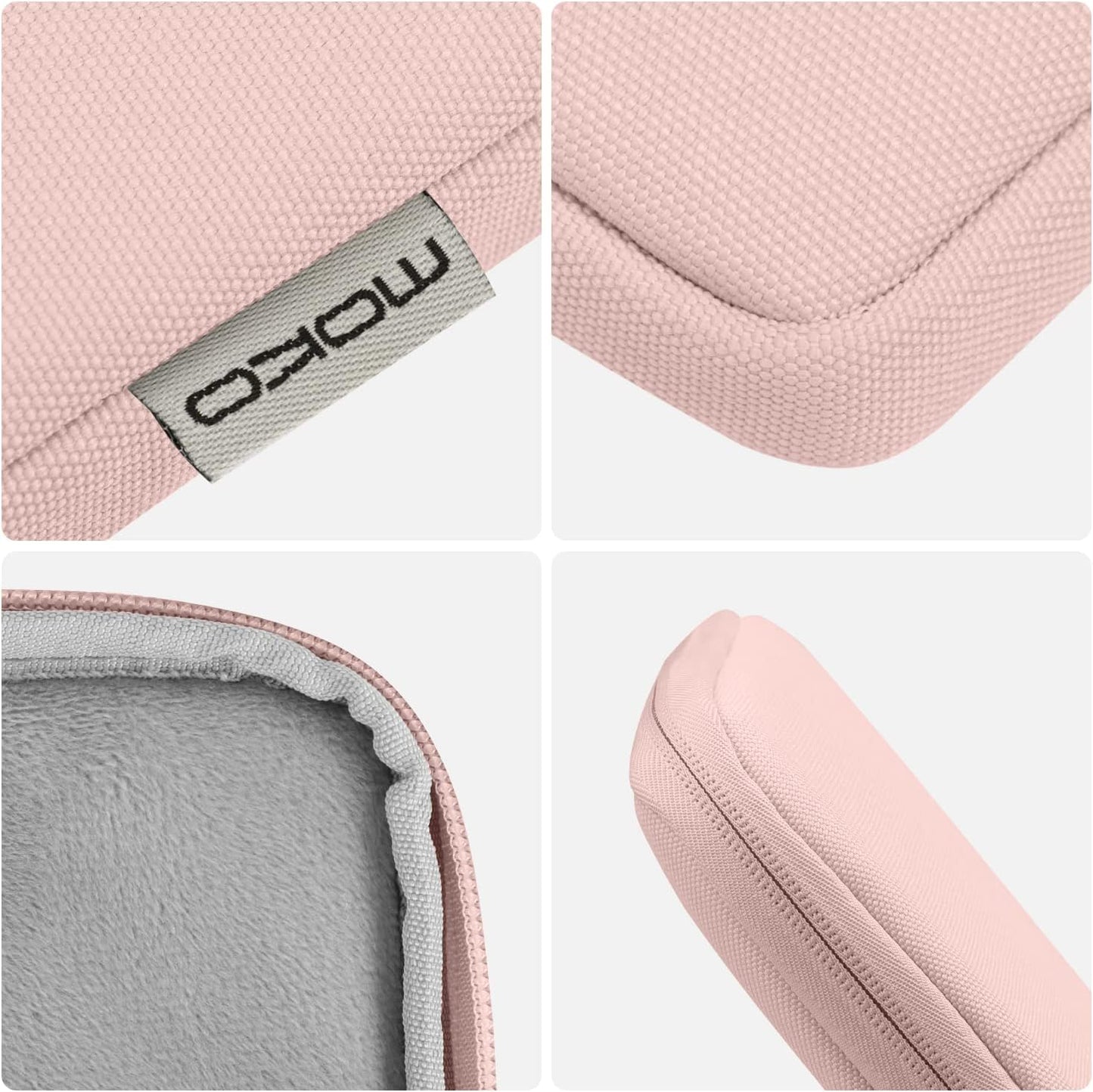 MoKo 7-8 Inch Tablet Sleeve Bag, Polyester Pouch Cover Case Fits iPad mini (A17 Pro) 8.3" 2024, iPad mini 6/5/4/3/2/1, Samsung Galaxy Tab S2 8.0, Tab A 8.0, ZenPad Z8s 7.9,Black