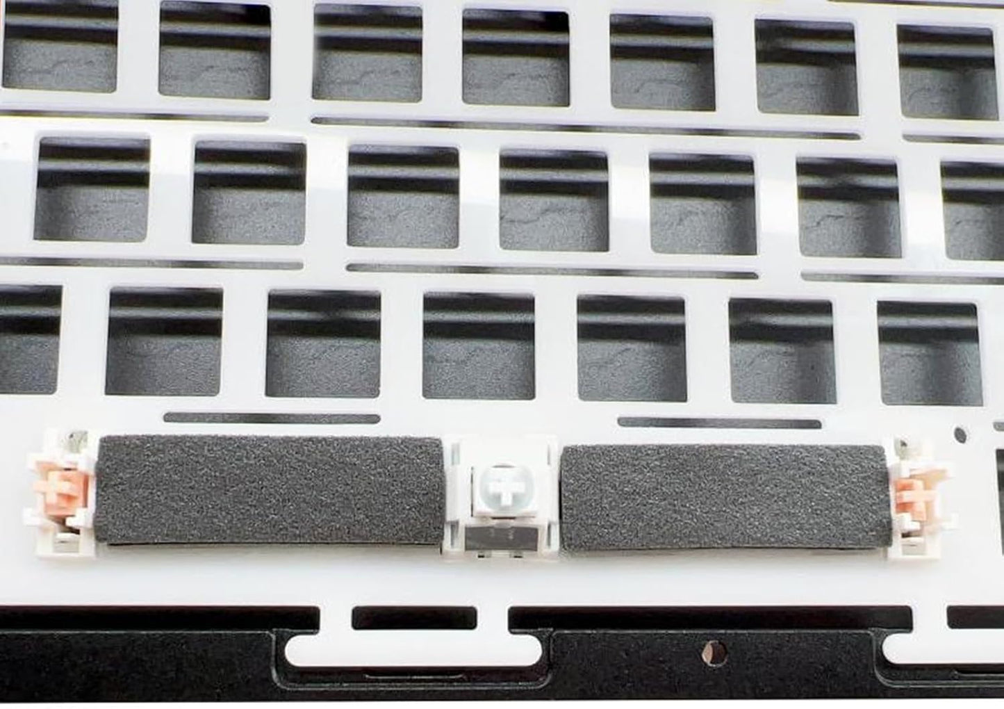 PORON Materials Spacebars Dampener Silencers Pad for Mechanical Keyboards to Minimize Noise and Increase Longevitys