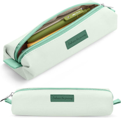 Mr. Pen- Cute Pencil Case Pouch, Multipurpose Canvas Bible Pencil Pouch, Smooth Zipper, Premium Material, Neat Stitches, Ideal for Stationery, Cosmetics, Electronics, School, Office, Travel
