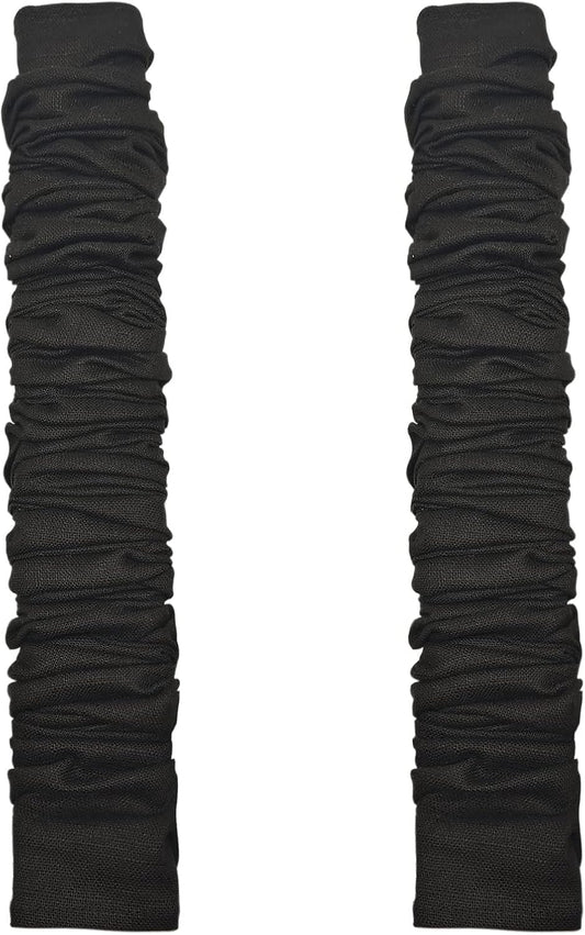 EIFHYT Fabric Cord Cover & Chandelier Chain Cover 2 Pack 6Feet Length for Chandelier Lighting Wires Natural Burlap Easy to Install (Brown)