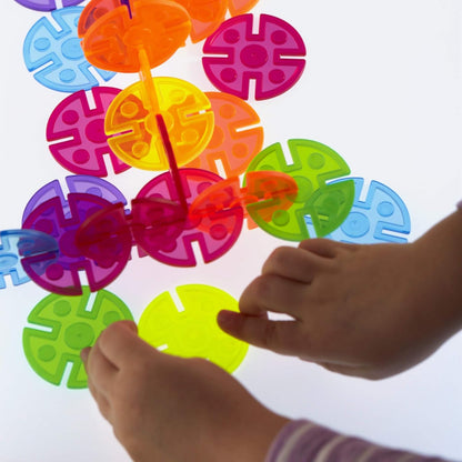 Guidecraft LED Activity Tablet: Light Up Tabletop Lightbox for Preschool | Kids Light Pad for Classroom and Playroom Sensory Learning Play Activities