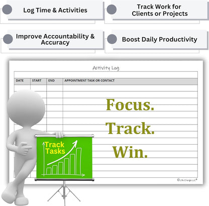 TO DO List Planner Notepad, 60 Page Planning Pad. Undated ToDo Checklist w/Priority & Note Sections. Organize & Track Projects, Clients or Daily Tasks. 8.5 X 11, A4 Tear Sheets.