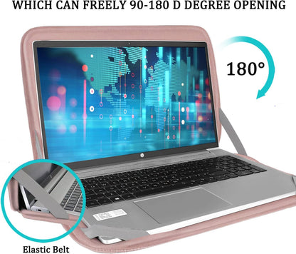 Laptop Case Sleeve 15.6 inch, Durable Shockproof Protective Computer Carrying Cover with Front Pocket, Briefcase Handbags Laptop Sleeve Bag for 15.6 inch HP, Dell, Acer, Asus, Notebook, Black