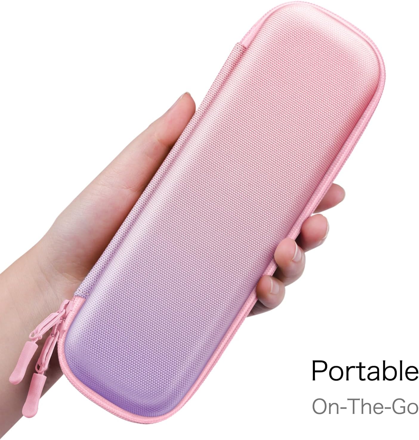 Fintie Holder Case for Apple Pencil Pro, Apple Pencil (USB-C / 1st / 2nd Generation), PU Leather Carrying Bag Sleeve Compatible with Pen, USB Cable, Samsung Stylus, Lilac Marble