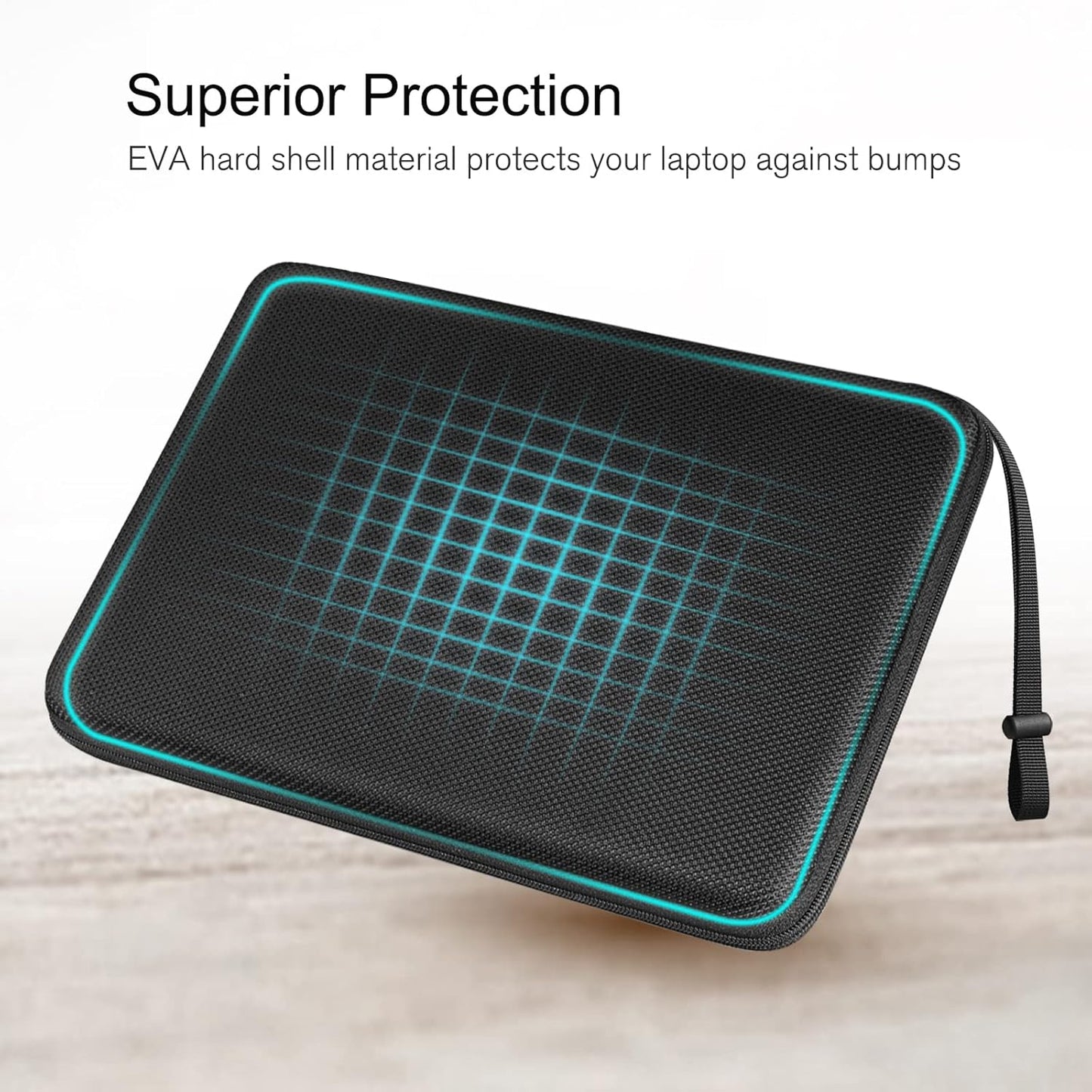 FINPAC Hard Laptop Sleeve Case for MacBook Neo A18 Pro,13 inch MacBook Air 2026 M5/M4/M3/M2/M1,14 inch MacBook Pro 2026 M5/M4/M3/M2 Pro/Max,Waterproof Case for Dell,Surface Laptop,HP,Acer,Black | Hard