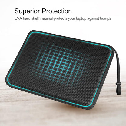 FINPAC Hard Laptop Sleeve Case for MacBook Neo A18 Pro,13 inch MacBook Air 2026 M5/M4/M3/M2/M1,14 inch MacBook Pro 2026 M5/M4/M3/M2 Pro/Max,Waterproof Case for Dell,Surface Laptop,HP,Acer,Black | Hard