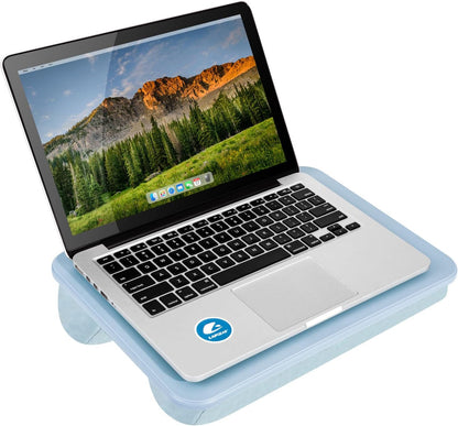 LAPGEAR Compact Lap Desk – Fits Up to 14″ Laptops – Charcoal – Style No. 43105