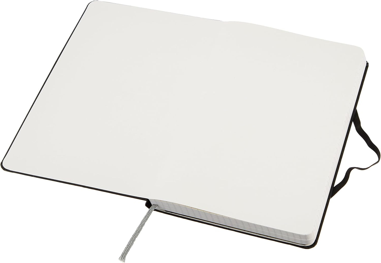Amazon Basics Classic Grid Notebook for Writing and Note Taking, Hardcover, Graph Ruled, 240 Pages, 5" x 8.25", Black