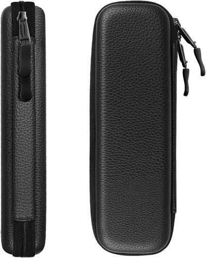 Fintie Holder Case for Apple Pencil Pro, Apple Pencil (USB-C / 1st / 2nd Generation), PU Leather Carrying Bag Sleeve Compatible with Pen, USB Cable, Samsung Stylus, Lilac Marble