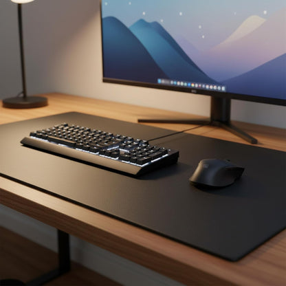 Dacasso Leather Desk Pad Without Side Rails
