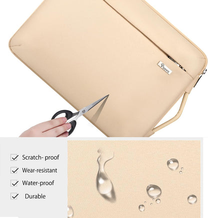 Voova Laptop Sleeve Case 15.6 16 Inch with Handle, 360° Protective Waterproof Slim Computer Bag Cover Compatible with MacBook Pro M2/M3/M4 16, HP Acer Lenovo Yoga ThinkPad Asus Laptop, Grey
