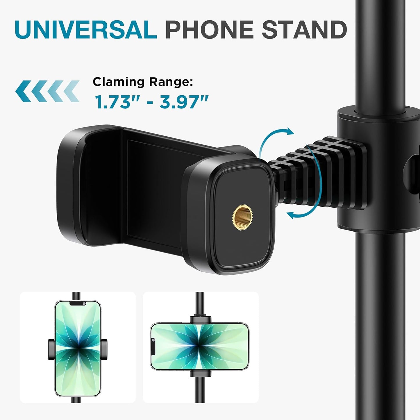InnoGear Video Conference Light, On-Camera Video Lights for Monitor Desk LED Streaming Lighting with Remote and Touch Control Selfie Zoom Lighting for Computer Webcam Laptop Podcast, Recording