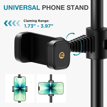 InnoGear Video Conference Light, On-Camera Video Lights for Monitor Desk LED Streaming Lighting with Remote and Touch Control Selfie Zoom Lighting for Computer Webcam Laptop Podcast, Recording