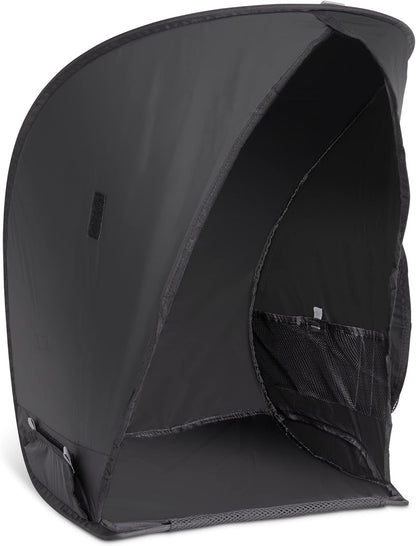 RitzGear Pop-Up Laptop Sun Shade | Portable Compact Anti-Glare Screen Hood, Tent & Carry Case for Up-to 17” Laptops or Monitor | Light Reflective Shield & Waterproof Privacy Cover for Working Outside