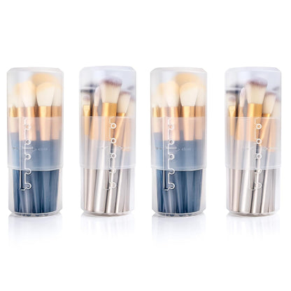 OCHEAL Makeup Brush Holders, 3 Pack of Makeup Brush Organizer Travel Case Retractable Plastic Travel Makeup Brushes Holder for Vanity Makeup Artist Brushes Storage Cup