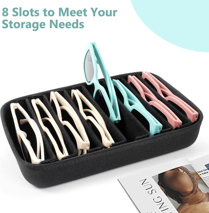 Bukere Sunglasses Organizer Tray Storage for Drawer, Glasses Watches Jewelry Display Case, Eyeglasses Holder Men Women