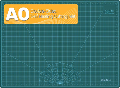 Self Healing Cutting Mat, 17" x 23", Double-Sided Rotary Cutting Mat for Sewing, Quilting, Scrapbooking & Craft, Large Craft Cutting Board for Hobby Use(A2)