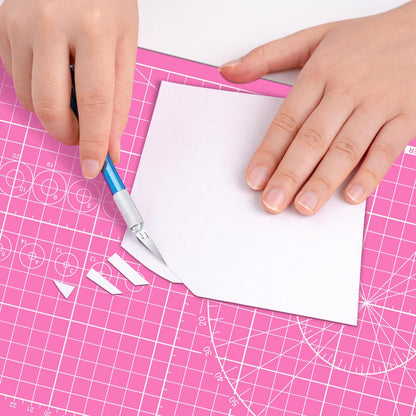 DIYSELF Cutting Mat 12in×18in, Cutting Mats for Crafts, Self Healing Cutting Mat A3, Fabric Cutting Mats Double Side for Sewing, Quilting, Craft Mat for Desktop, Matting & Mounting Materials