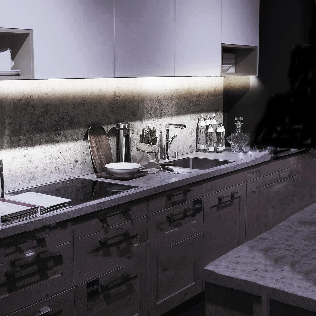 Motion Sensor Light Indoor, Closet Lights Motion Sensored, Battery Operated Cabinet Lights Strip, White Under Cabinet Lighting, Under Counter Lights for Kitchen, Led Strip Lights for Bedroom