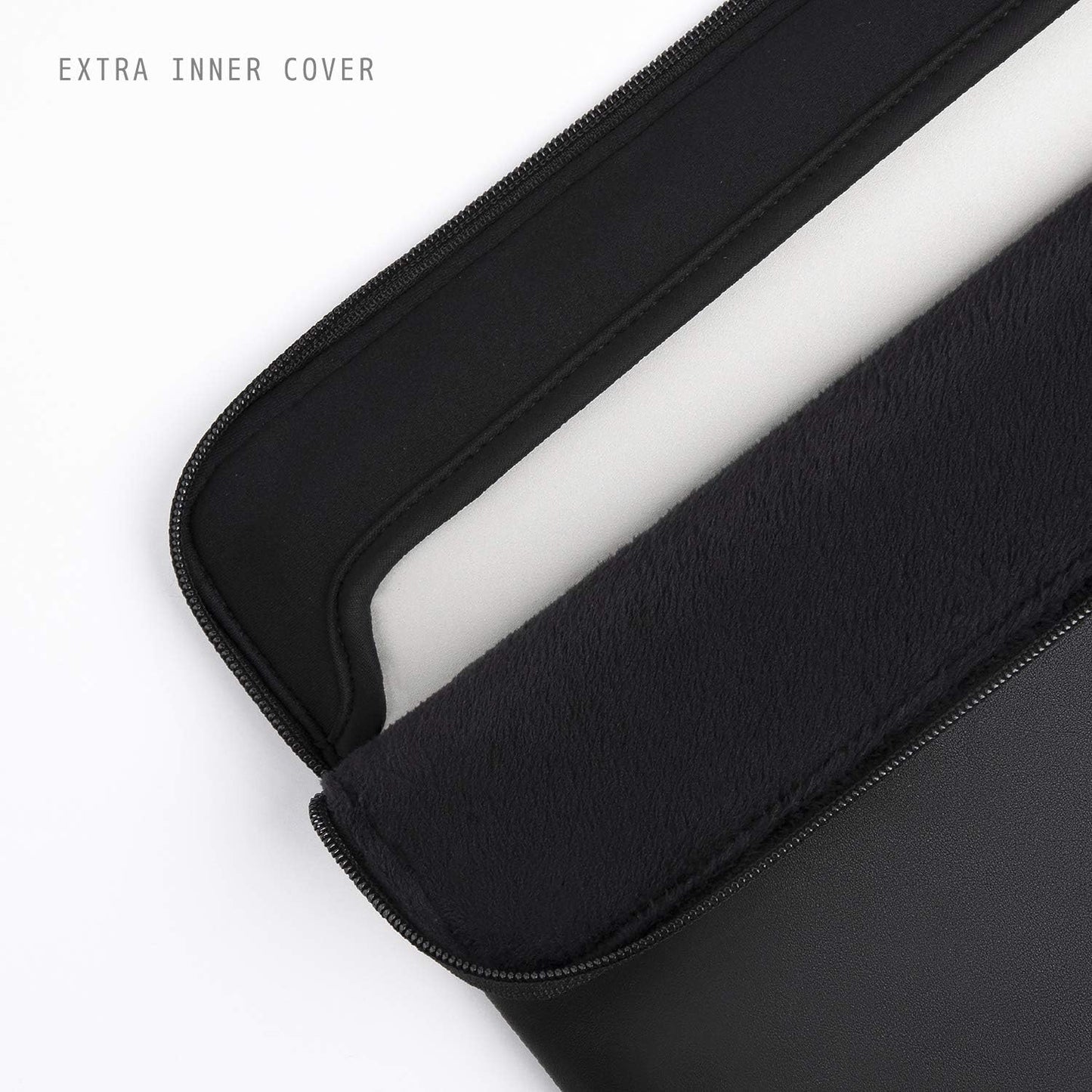 Comfyable Slim Protective Laptop Sleeve Compatible with 13/14 Inch MacBook Air & MacBook Pro M5/M4/M3/M2 Pro/Max 2026, Mac Travel Case, Laptop Pouch, Slim PU Leather Cover, Brown