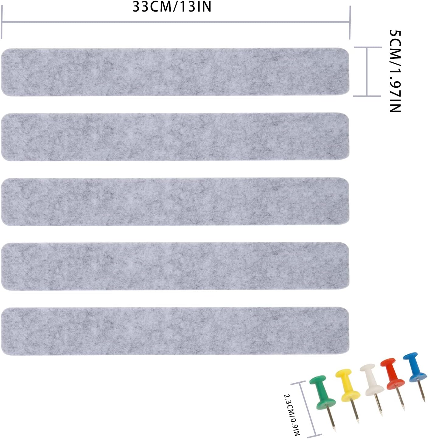 Bulletin Board Cork Board Cork Boards for Walls Cork Board for Office Pin Board Bulletin Boards for Walls (Brown)